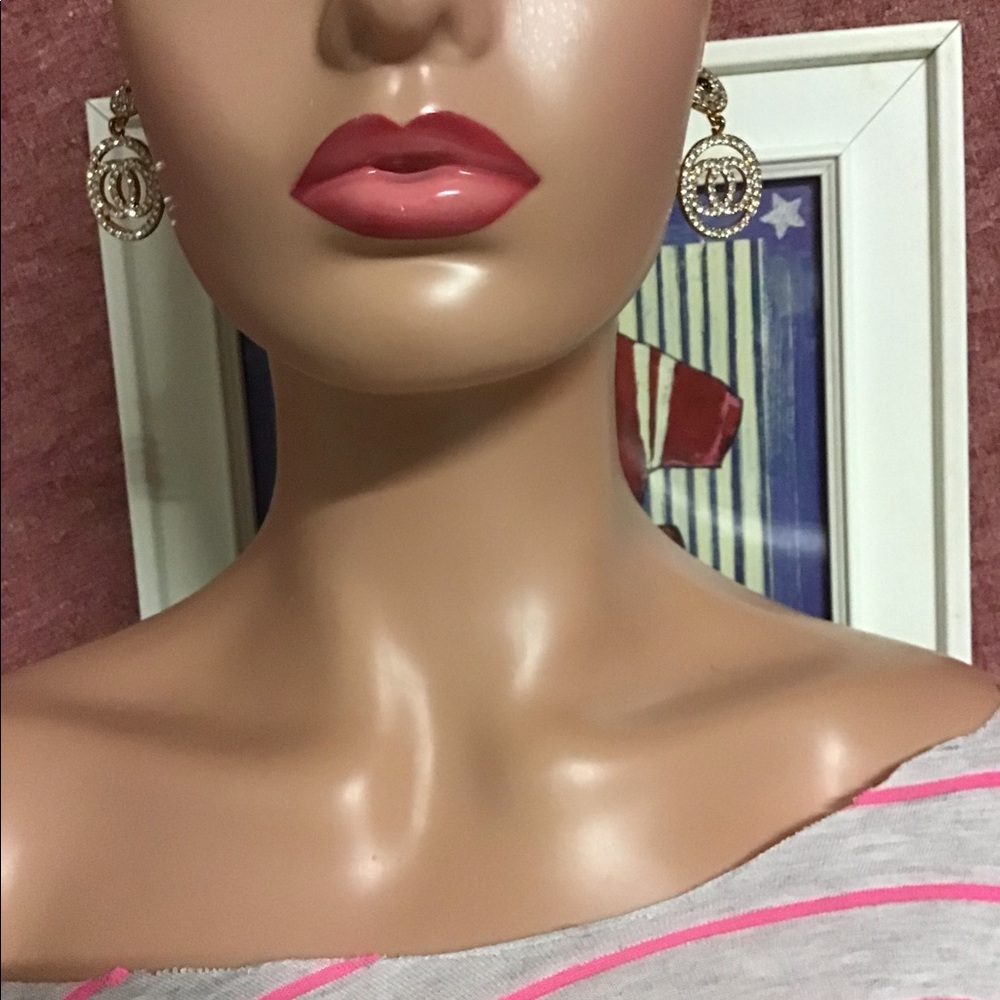 Beautiful Drop Earrings for Women Party Jewelry Gold